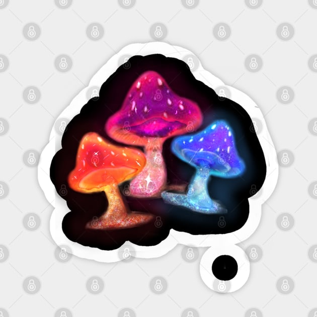 trippy shrooms Sticker by UrbaneWanderlust